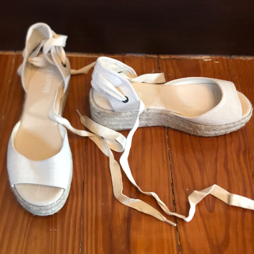 Adorable soludos brand espadrilles..worn once!